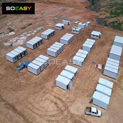 Chine Petite maison extensible pour hébergement dans un camp minier Maison de réfugiés Site de construction d'un camp pétrolier et gazier