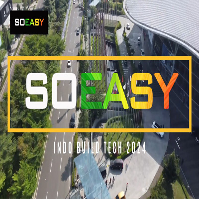 Entreprise SOEASY en Indonésie Building Technology EXPO